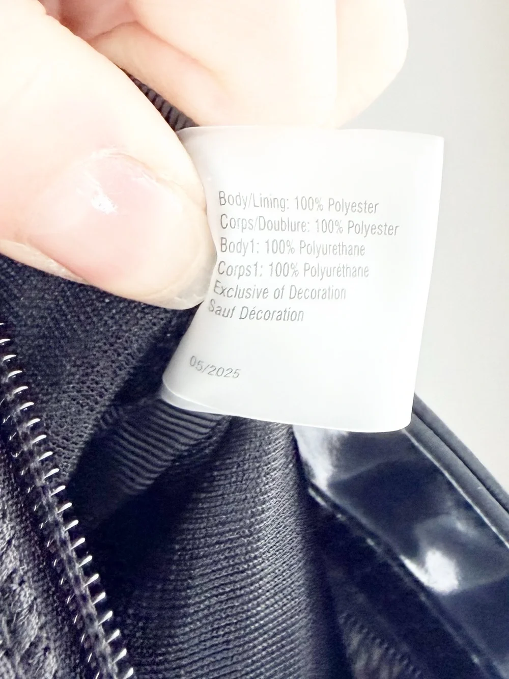 VSX Black Mesh & Patent Trim Duffel Bag
